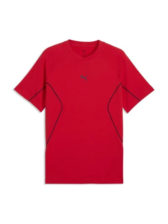 Zdjęcie produktu T-shirt z nadrukiem Puma czerwony