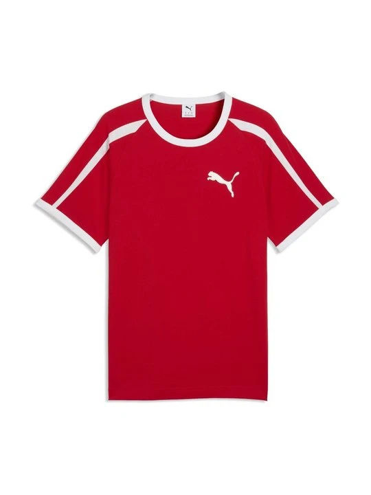 Zdjęcie produktu T-shirt z nadrukiem Puma czerwony