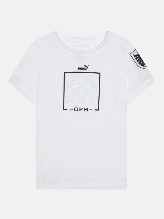 Zdjęcie produktu T-shirt z nadrukiem Puma biały