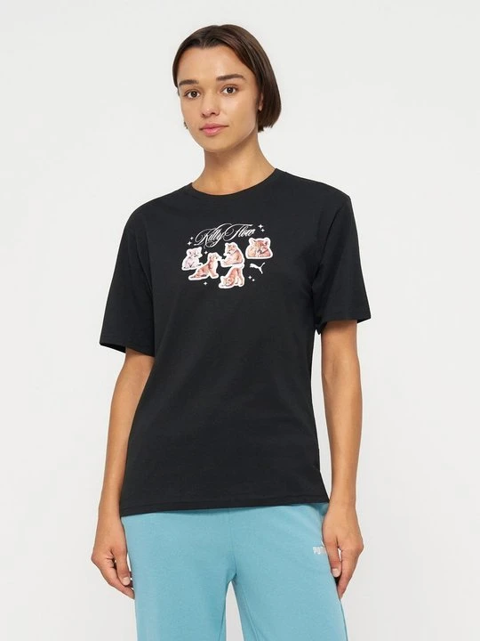 Zdjęcie produktu T-shirt z nadrukiem Puma czarny
