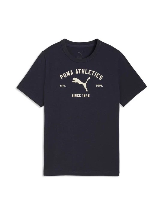 Zdjęcie produktu T-shirt z nadrukiem Puma niebieski