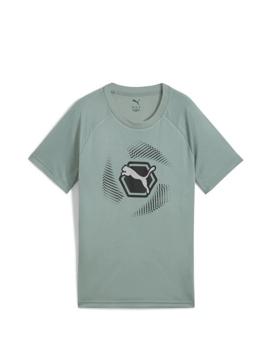 Zdjęcie produktu T-shirt z nadrukiem Puma zielony