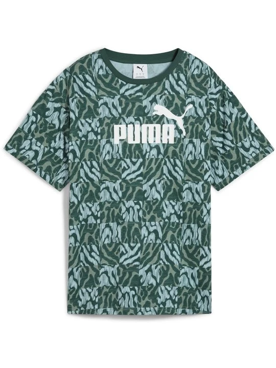Zdjęcie produktu T-shirt z nadrukiem Puma zielony