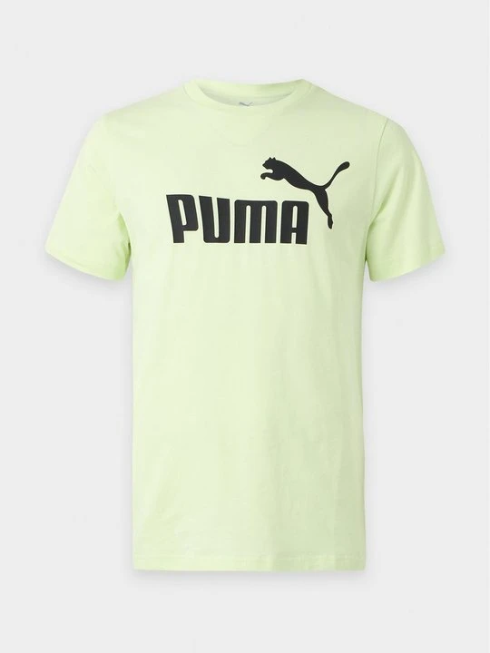 Zdjęcie produktu T-shirt z nadrukiem Puma żółty neon