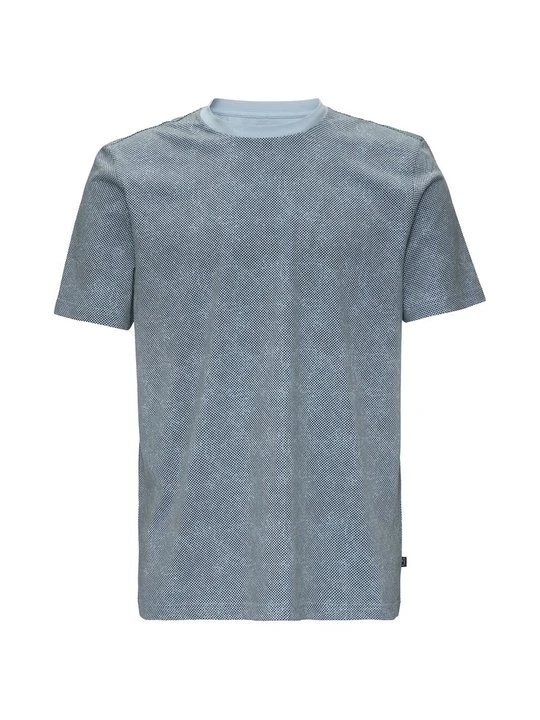 Zdjęcie produktu T-shirt z nadrukiem QS jasnoniebieski