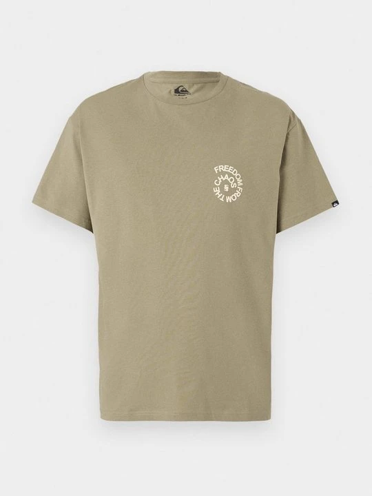 Zdjęcie produktu T-shirt z nadrukiem Quiksilver khaki
