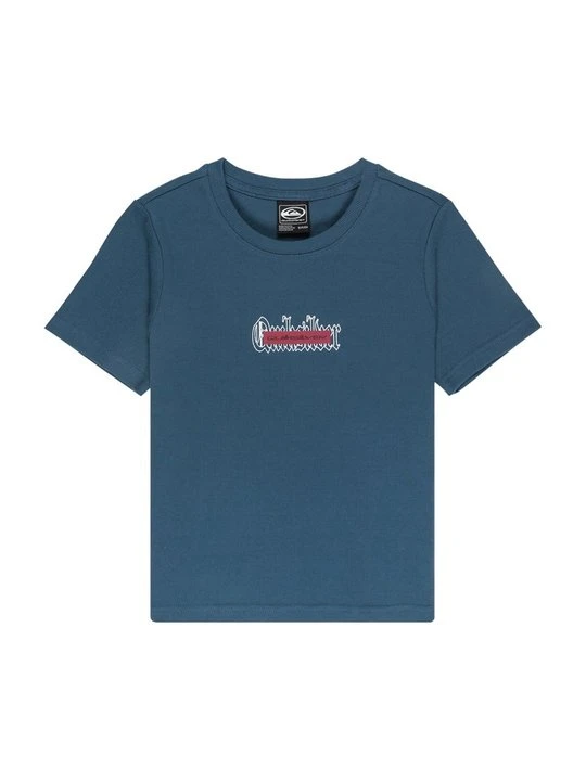 Zdjęcie produktu T-shirt z nadrukiem Quiksilver niebieski
