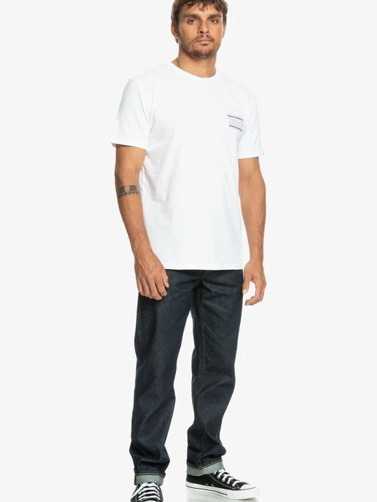 Zdjęcie produktu T-shirt z nadrukiem Quiksilver mleczny