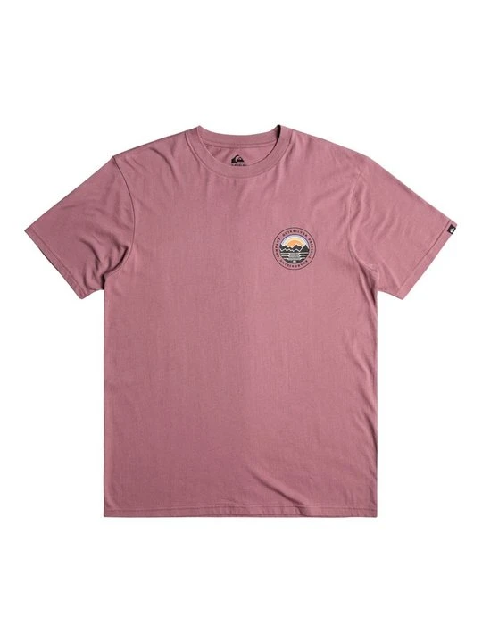 Zdjęcie produktu T-shirt z nadrukiem Quiksilver fioletowy