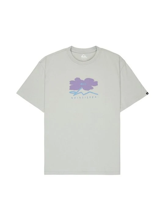 Zdjęcie produktu T-shirt z nadrukiem Quiksilver szary