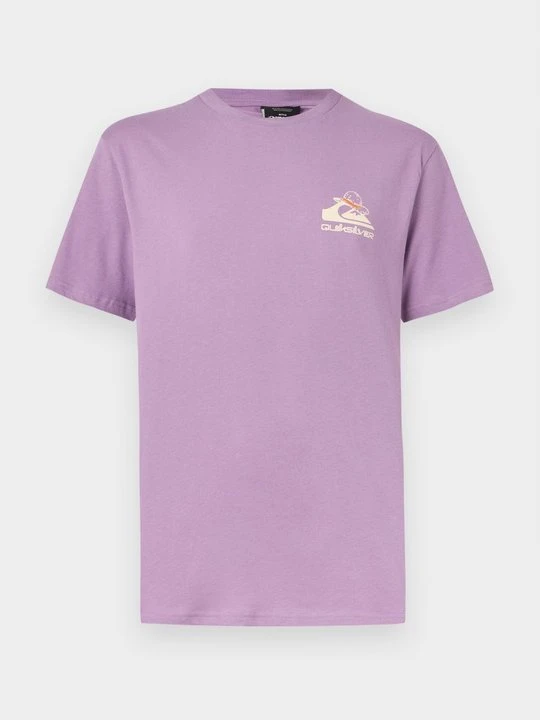 Zdjęcie produktu T-shirt z nadrukiem Quiksilver liliowy