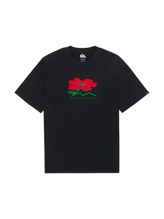 Zdjęcie produktu T-shirt z nadrukiem Quiksilver czarny