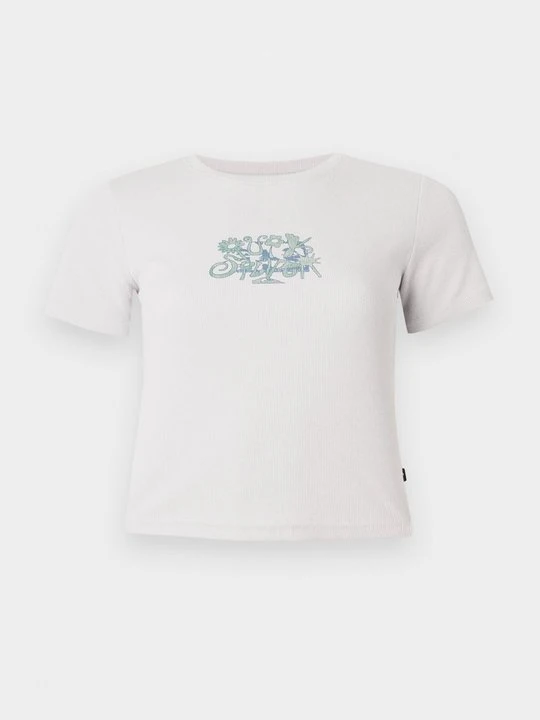 Zdjęcie produktu T-shirt z nadrukiem Quiksilver liliowy
