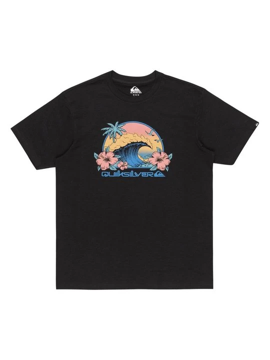 Zdjęcie produktu T-shirt z nadrukiem Quiksilver czarny