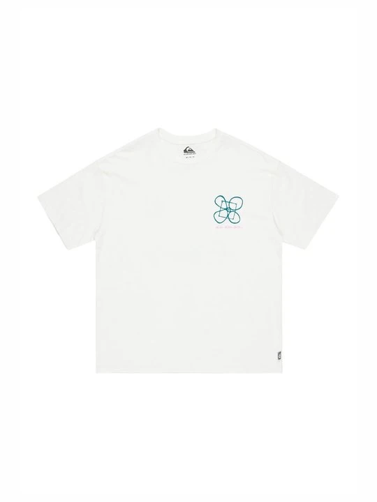 Zdjęcie produktu T-shirt z nadrukiem Quiksilver biały