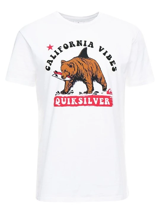 Zdjęcie produktu T-shirt z nadrukiem Quiksilver biały