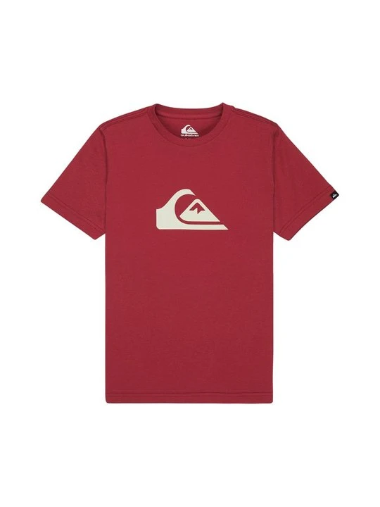Zdjęcie produktu T-shirt z nadrukiem Quiksilver ciemnoczerwony