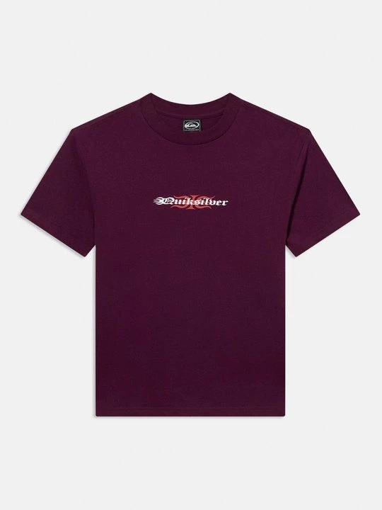 Zdjęcie produktu T-shirt z nadrukiem Quiksilver ciemnofioletowy
