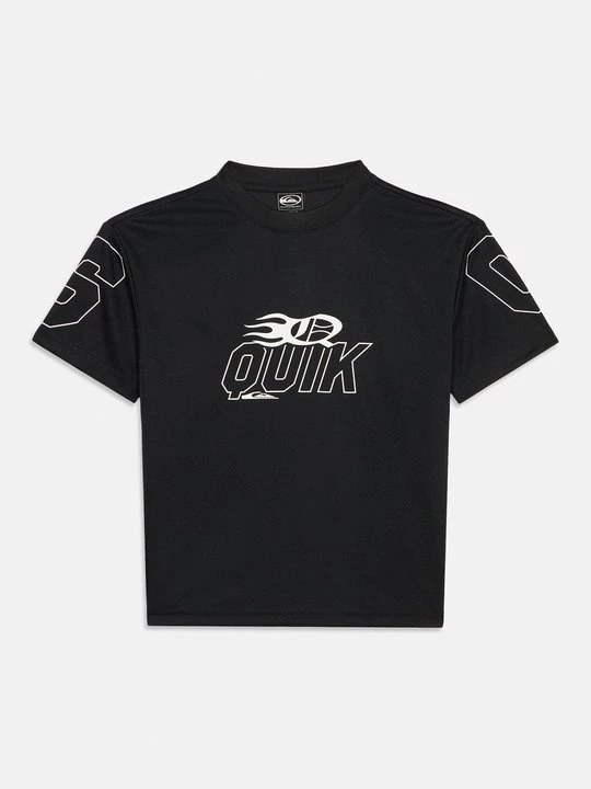 Zdjęcie produktu T-shirt z nadrukiem Quiksilver czarny