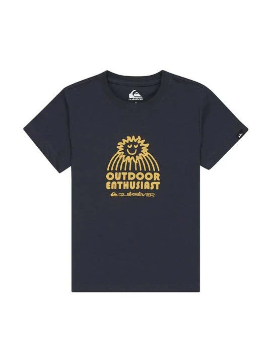Zdjęcie produktu T-shirt z nadrukiem Quiksilver czarny