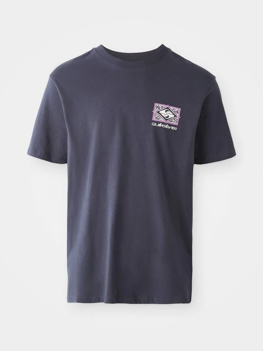 Zdjęcie produktu T-shirt z nadrukiem Quiksilver granatowy