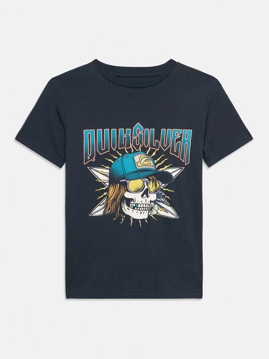 Zdjęcie produktu T-shirt z nadrukiem Quiksilver granatowy