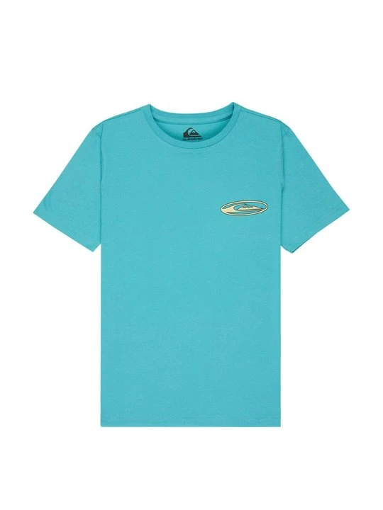 Zdjęcie produktu T-shirt z nadrukiem Quiksilver jasnoniebieski
