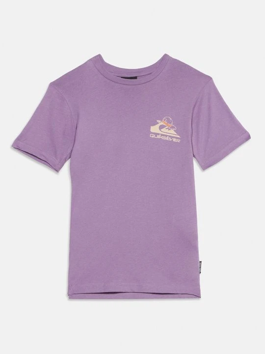 Zdjęcie produktu T-shirt z nadrukiem Quiksilver liliowy