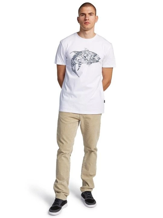 Zdjęcie produktu T-shirt z nadrukiem Quiksilver mleczny