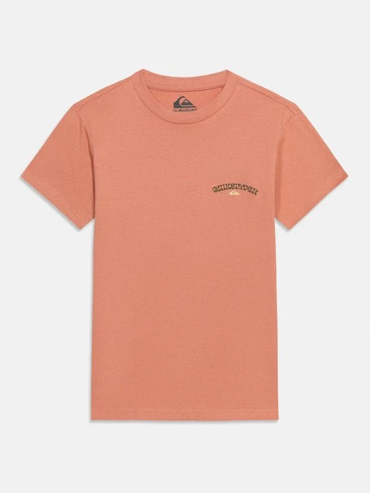 Zdjęcie produktu T-shirt z nadrukiem Quiksilver morelowy