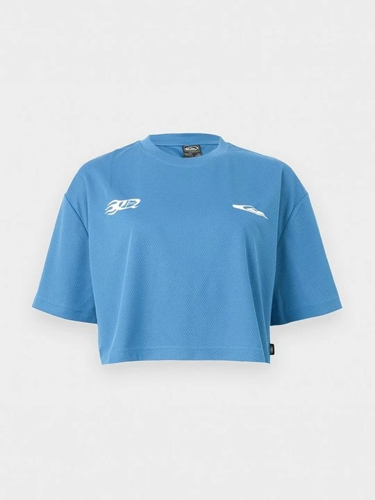 Zdjęcie produktu T-shirt z nadrukiem Quiksilver niebieski
