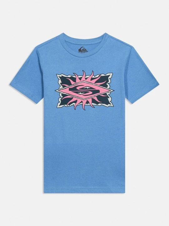 Zdjęcie produktu T-shirt z nadrukiem Quiksilver niebieski