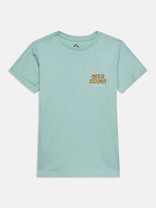Zdjęcie produktu T-shirt z nadrukiem Quiksilver turkusowy