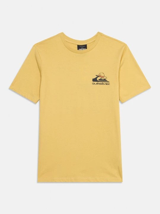 Zdjęcie produktu T-shirt z nadrukiem Quiksilver żółty