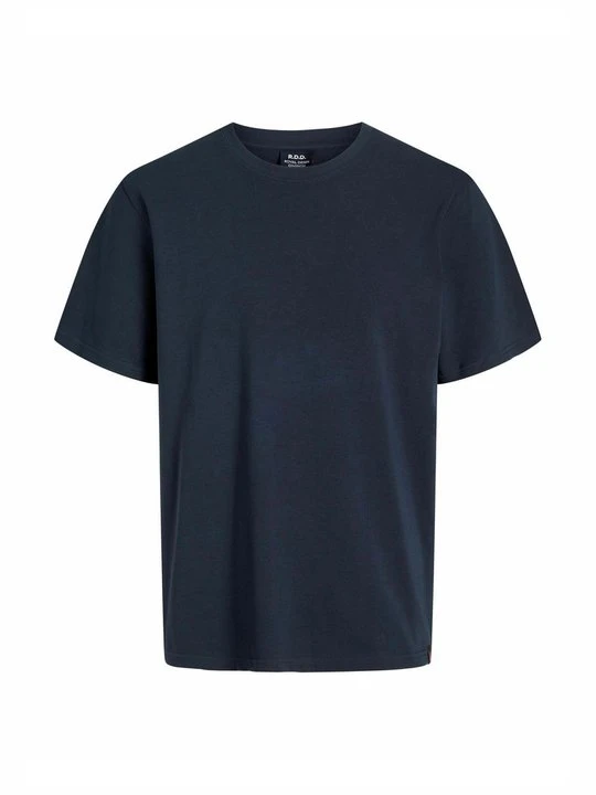Zdjęcie produktu T-shirt z nadrukiem R.D.D. ROYAL DENIM DIVISION granatowy