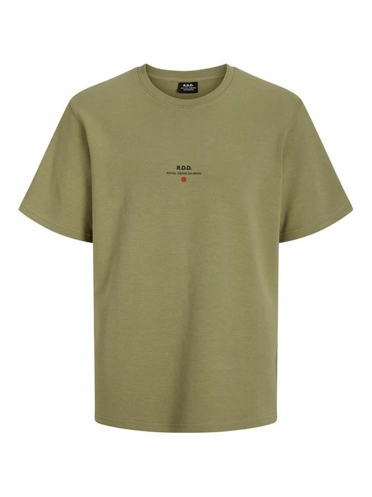 Zdjęcie produktu T-shirt z nadrukiem R.D.D. ROYAL DENIM DIVISION zielony