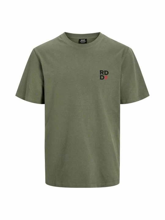 Zdjęcie produktu T-shirt z nadrukiem R.D.D. ROYAL DENIM DIVISION zielony