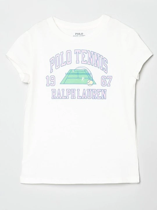 Zdjęcie produktu T-shirt z nadrukiem Ralph Lauren biały