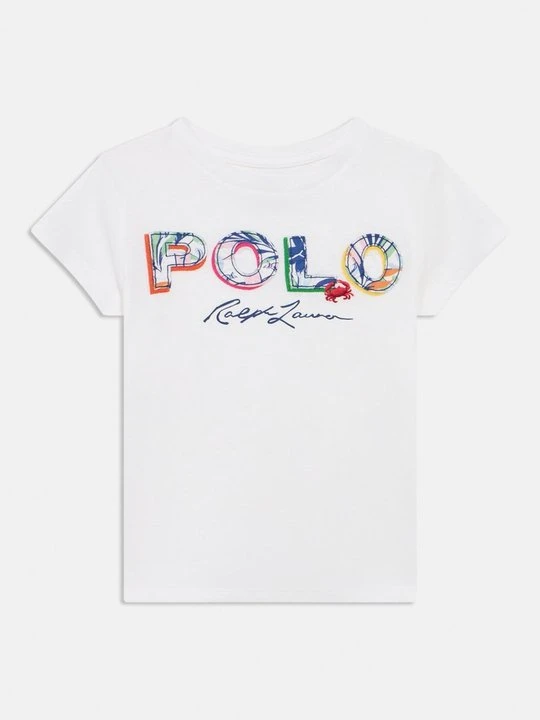 Zdjęcie produktu T-shirt z nadrukiem Ralph Lauren biały