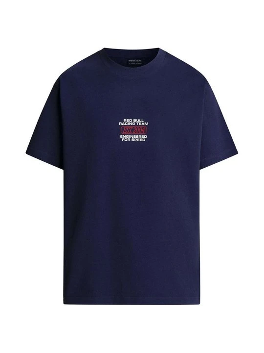 Zdjęcie produktu T-shirt z nadrukiem Red Bull granatowy