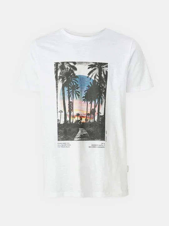 Zdjęcie produktu T-shirt z nadrukiem Redefined Rebel biały