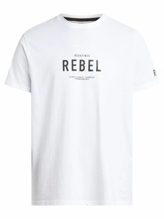 Zdjęcie produktu T-shirt z nadrukiem Redefined Rebel biały