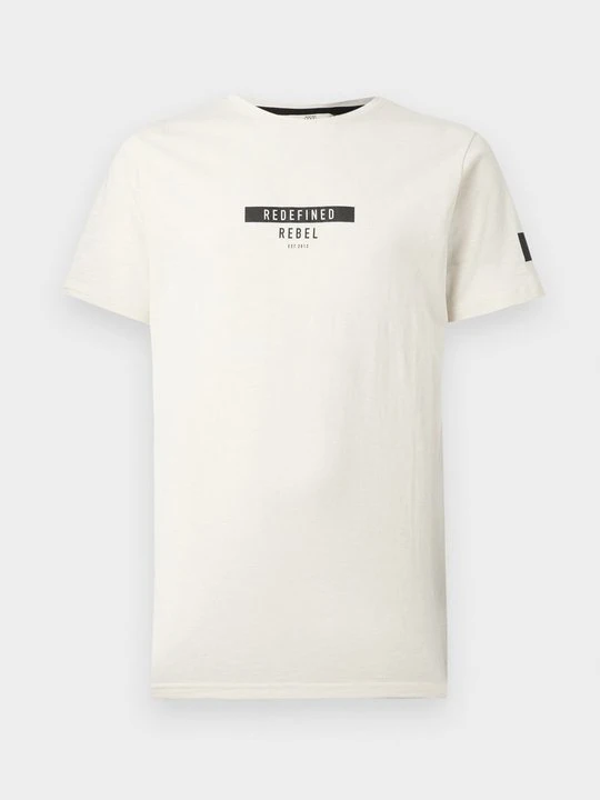 Zdjęcie produktu T-shirt z nadrukiem Redefined Rebel mleczny
