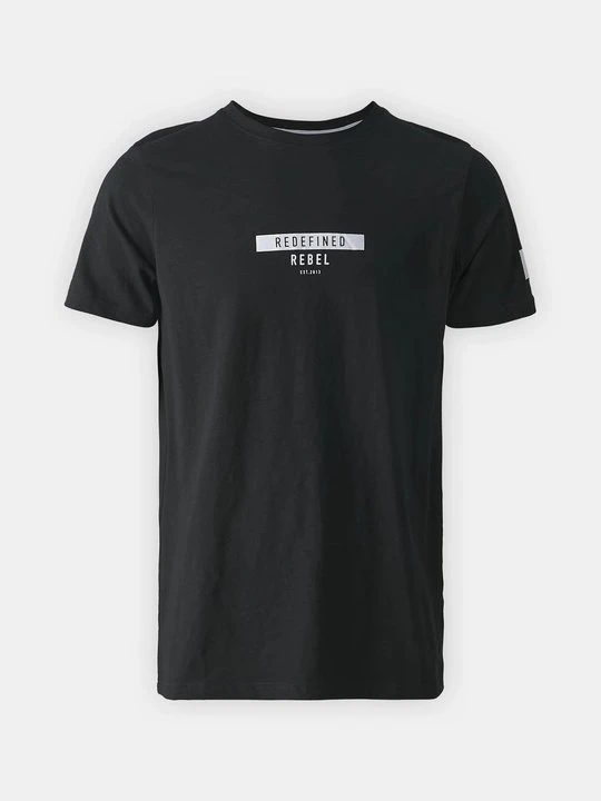 Zdjęcie produktu T-shirt z nadrukiem Redefined Rebel czarny