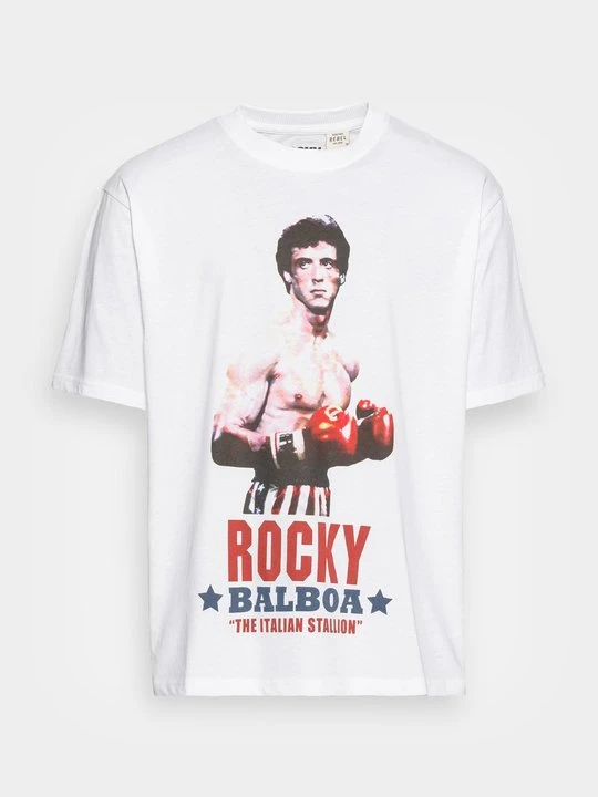 Zdjęcie produktu T-shirt z nadrukiem Redefined Rebel biały