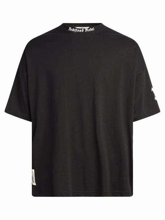 Zdjęcie produktu T-shirt z nadrukiem Redefined Rebel czarny