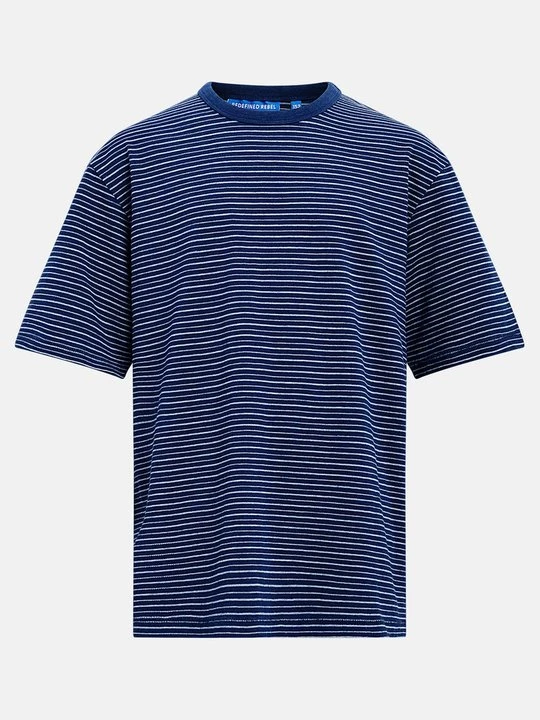 Zdjęcie produktu T-shirt z nadrukiem Redefined Rebel granatowy