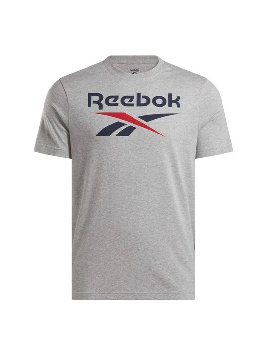 Zdjęcie produktu T-shirt z nadrukiem Reebok szary