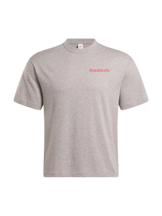Zdjęcie produktu T-shirt z nadrukiem Reebok szary