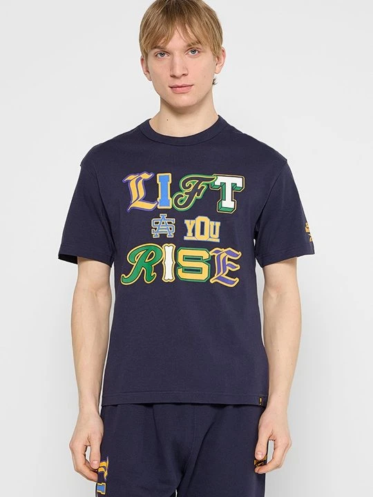 Zdjęcie produktu T-shirt z nadrukiem Reebok niebieski